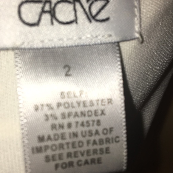 Cache sz 2 Animal print belted  dress - Picture 4 of 4